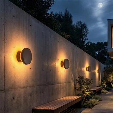 7W Moon Wall Lamp