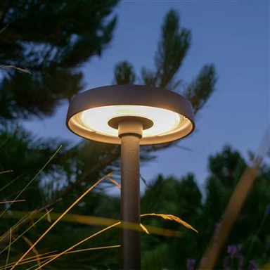 Aluminum 7W Moon Garden Light